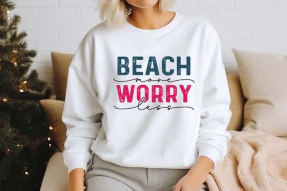 Beach More, Worry Less SVG: A Perfect Graphics Asset for Crafts