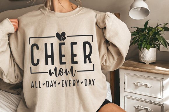 Cheer Mom SVG: A Perfect Fit for Local Business Graphics