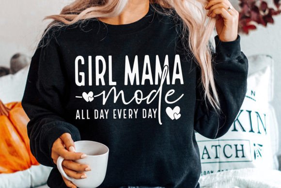 Girl Mama Mode SVG: A Versatile Graphic for Crafts
