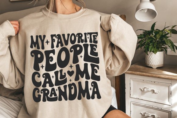 Grandma SVG, Gigi SVG, Nana SVG: A Retro Graphics Gem for Crafts