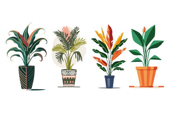 HOUSE PLANTS SVG: A Versatile Graphics Asset for Creative Crafts