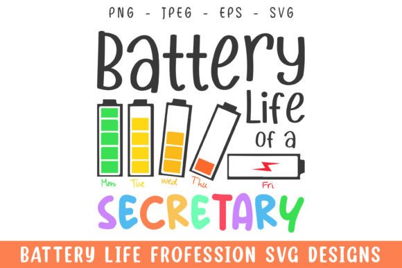 Humorous Battery Life SVG for Creative Crafts