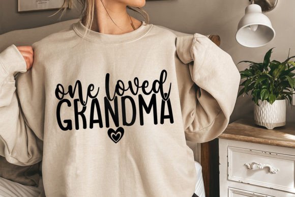 One Loved Grandma SVG: A Perfect Graphics Asset for Crafts