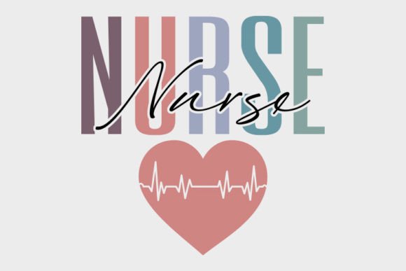 Retro Nurse SVG Design: A Versatile Graphics Asset for Crafts