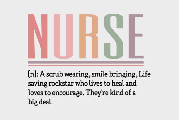 Retro Nurse SVG Design for Embroidery Projects