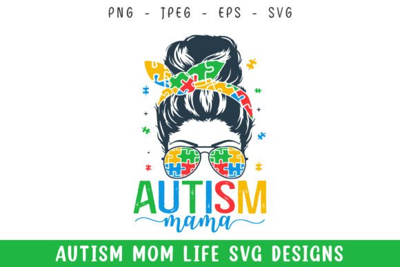 Reviewing Autism Mama Mom Hair Mom Life Svg