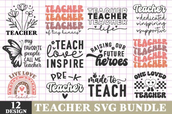Teacher Svg Bundle: A Must-Have for Graphics and Crafts